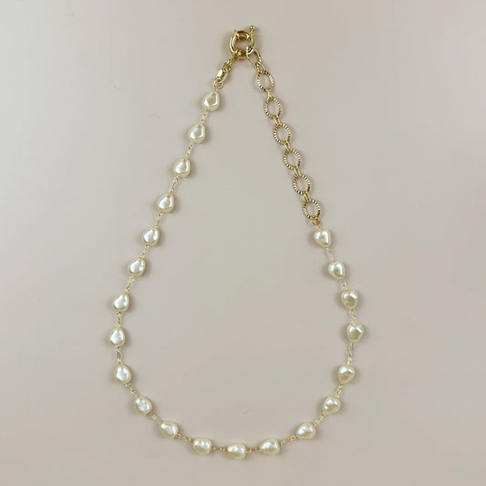 Baroque Pearl Choker Necklace - Fancy Pearl Necklace for Women