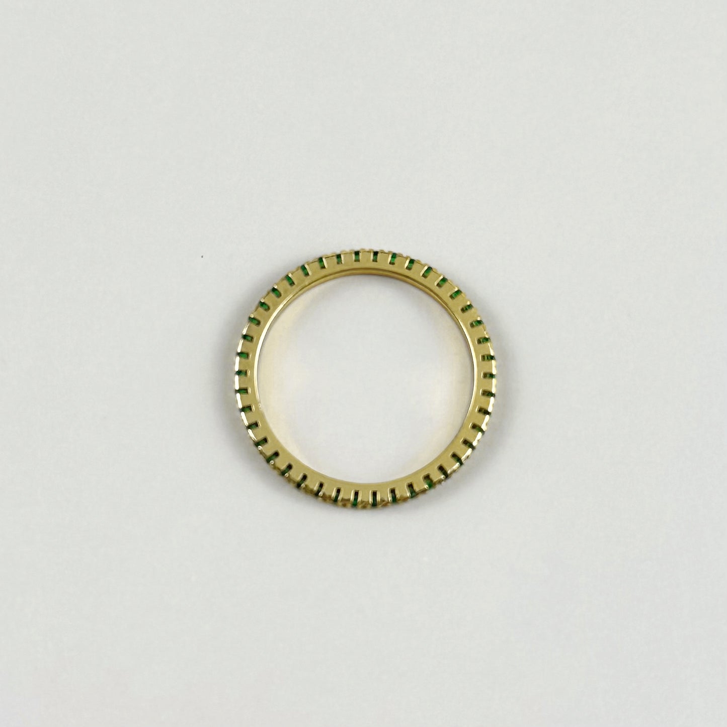 Eternity Ring for Women - Micro CZ Diamond Wedding Band