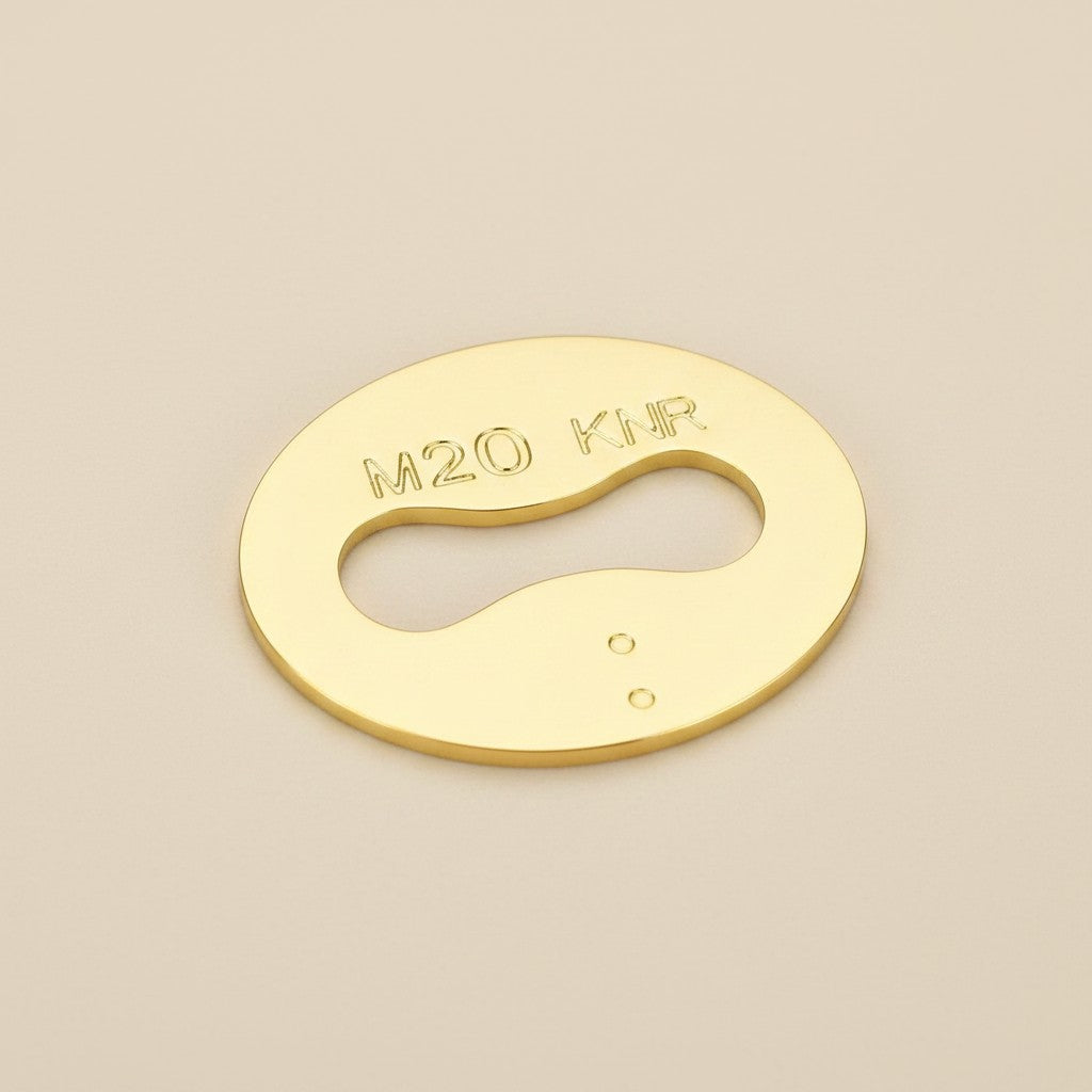 14k Gold Filled Italian Quality Tag | DIY Jewelry Finishing Detail