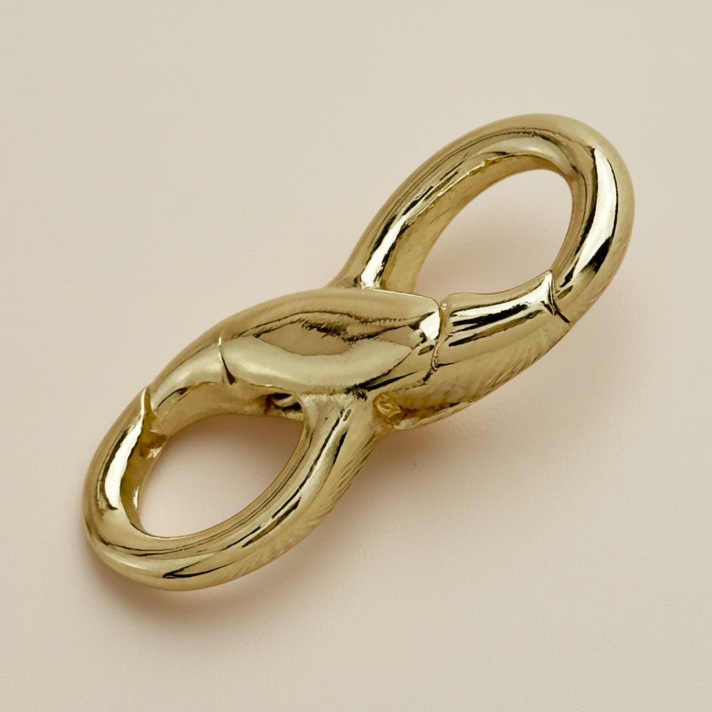 18k Gold Filled Carabiner Clasp | DIY Jewelry Component