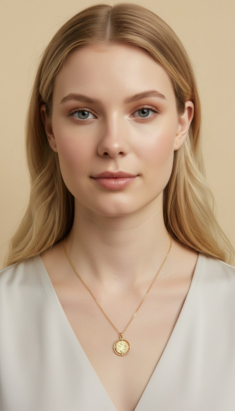 ∞ 18k Gold Filled Infinity Love Medallion Pendant — A Symbol of Forever. A Design Worth Wearing.