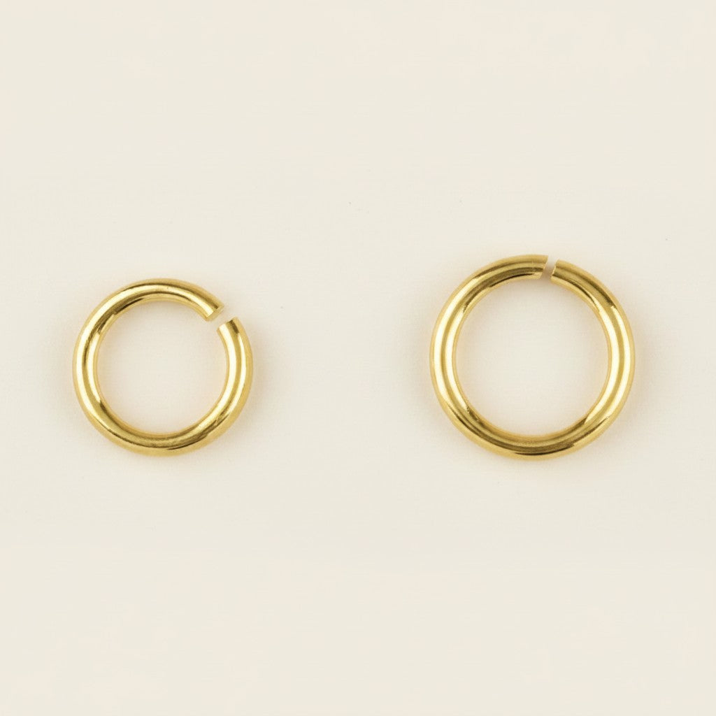 18k Gold Filled Click-and-Lock Bail | Iconic DIY Jewelry Component