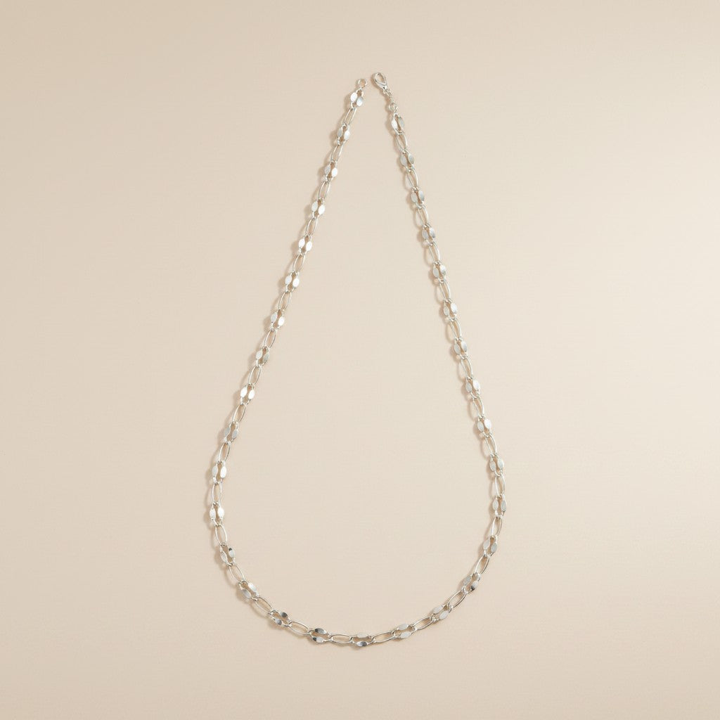 Sterling Silver 5.0mm Mirror Chain — Not Just Shine. Reflection. Pure and Absolute.