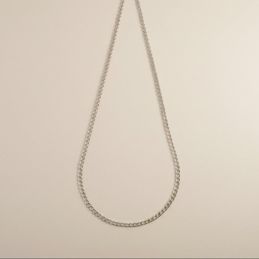 ⛓️ Sterling Silver 4.0mm Curb Chain — The Chain That Has Always Been Right