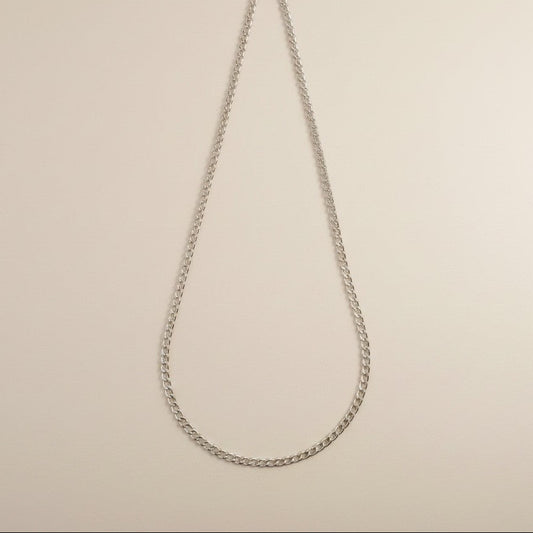 ⛓️ Sterling Silver 4.0mm Curb Chain — The Chain That Has Always Been Right