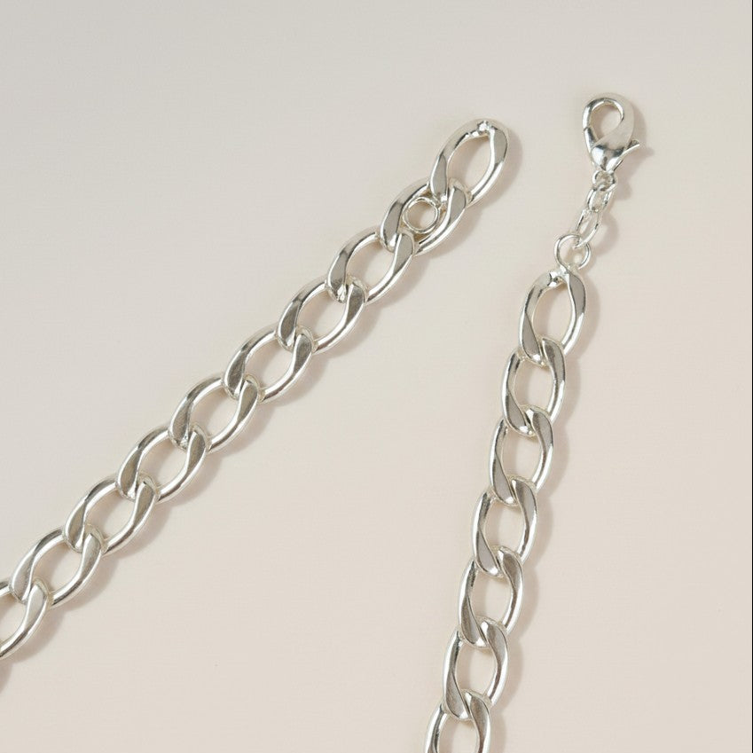 Sterling Silver Curb Chain 6.2mm