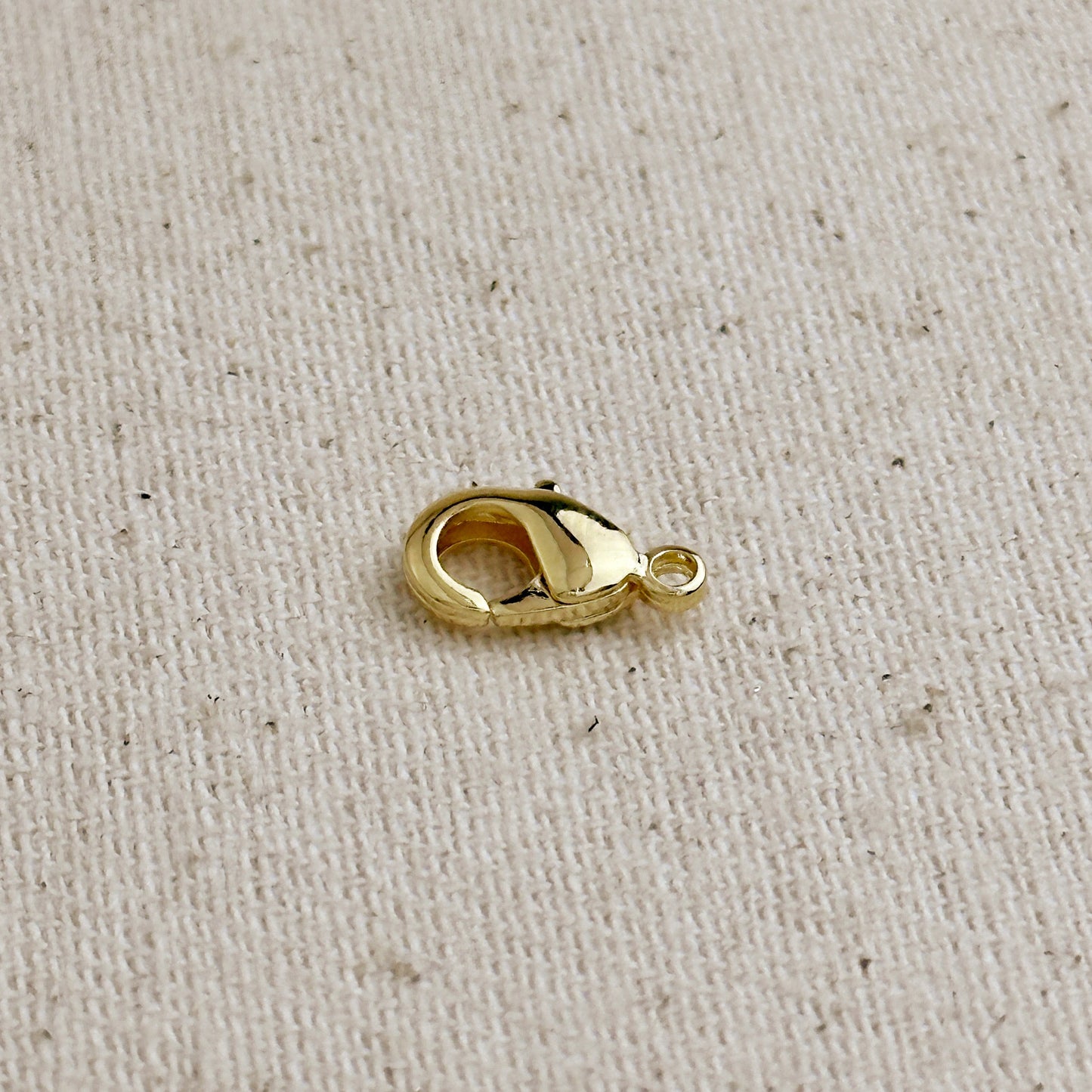 18k Gold Filled  11.75mm  Lobster Claw Clasp