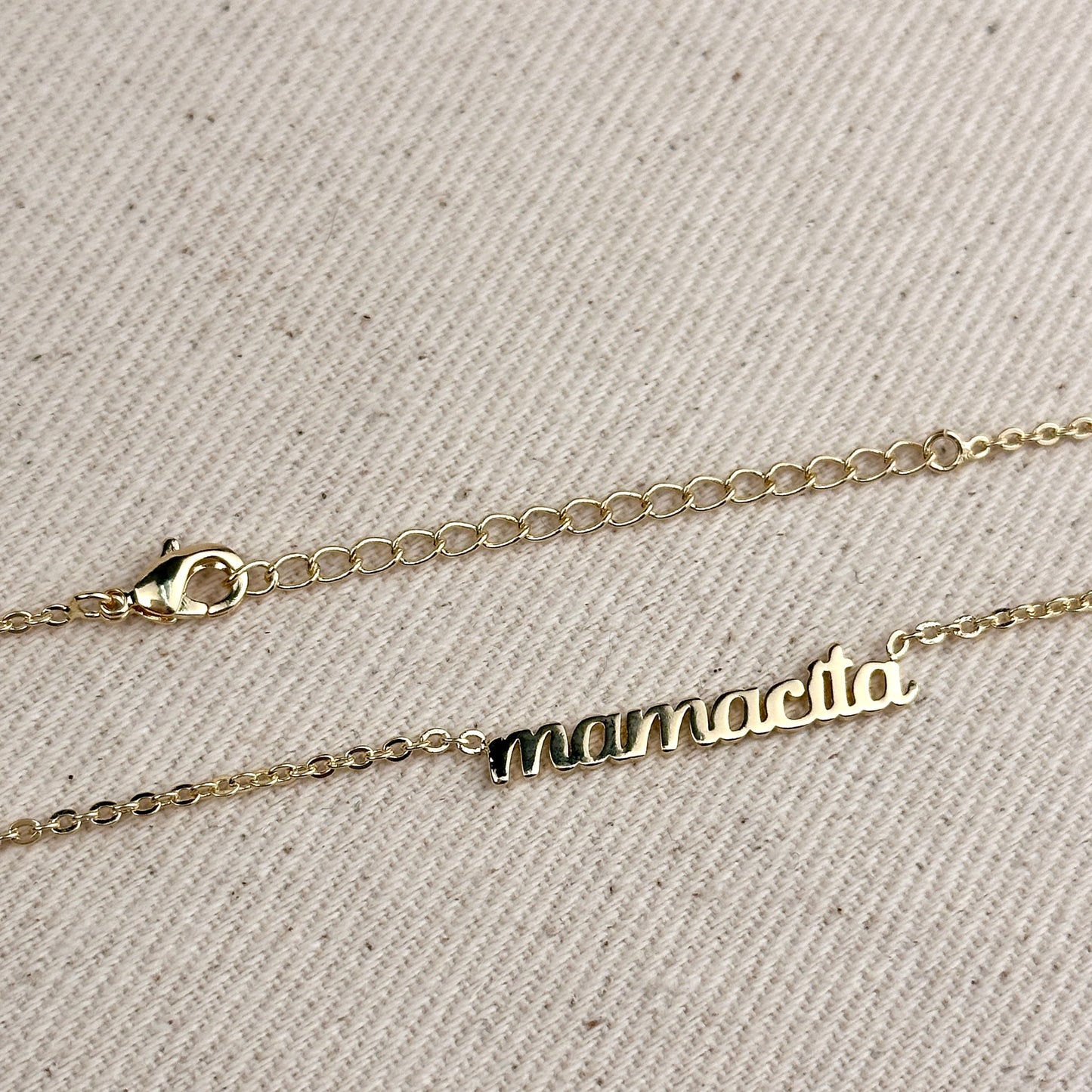 18k Gold Filled Mamacita Necklace