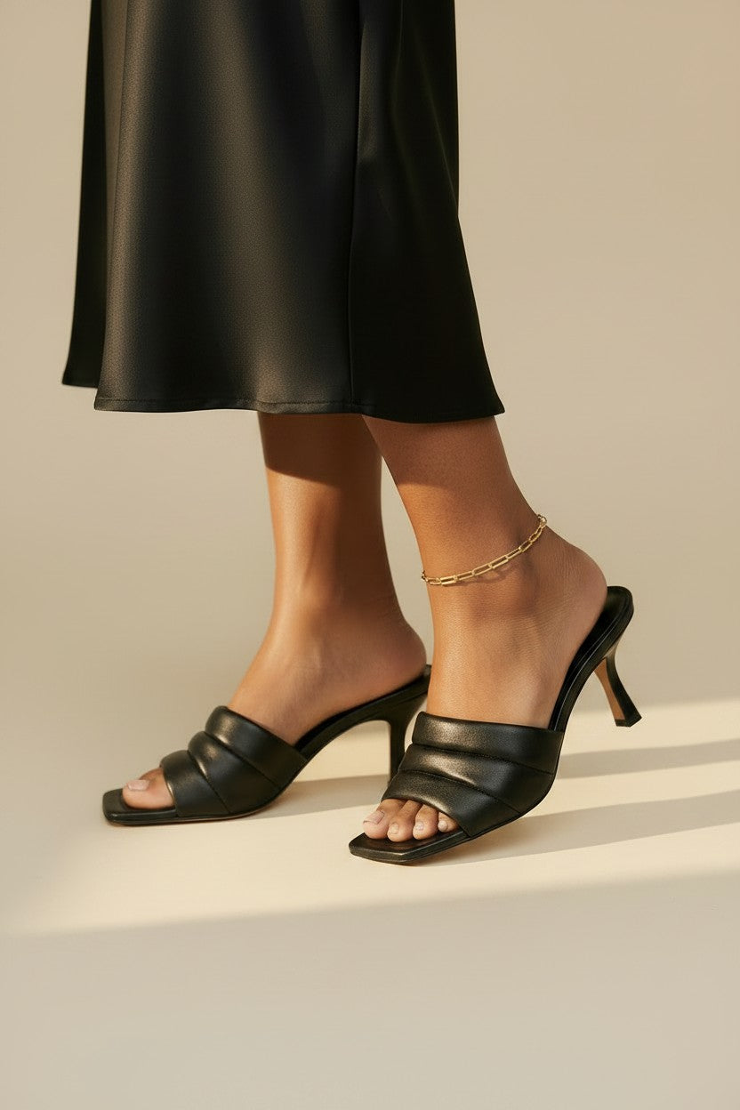 18k Gold Filled Classic Paperclip Chain Anklet | Effortless Ankle Style