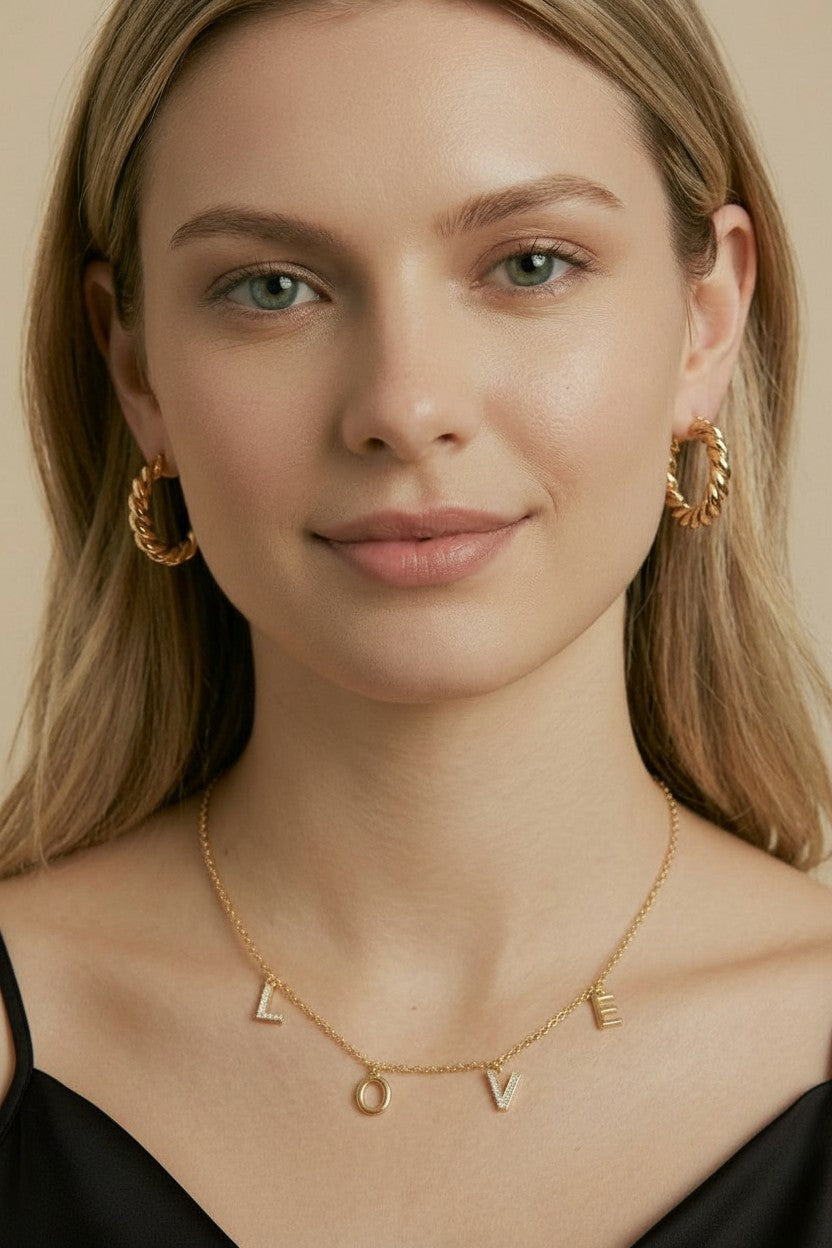 18k Gold Filled Croissant Hoop Earrings | Sophisticated & Exclusive