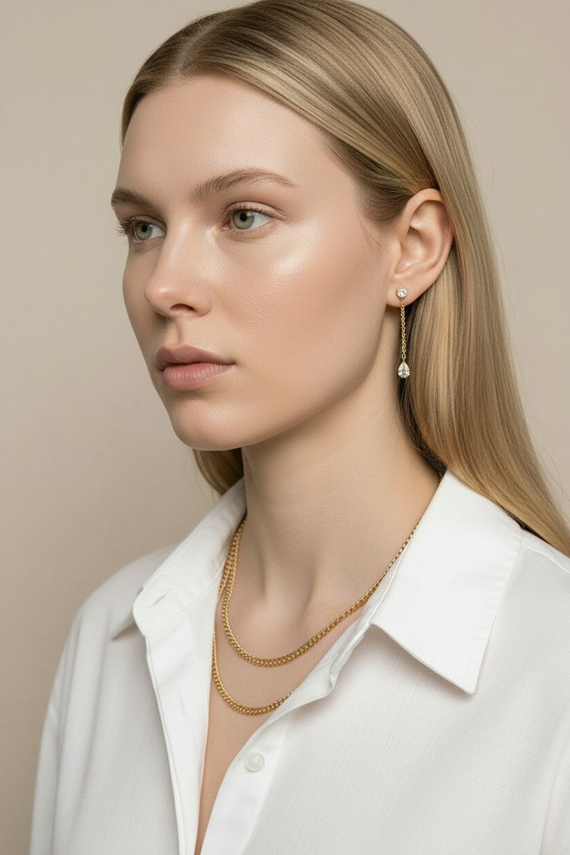 18k Gold Filled Cuban Chain Necklace | Fine Quality Essential