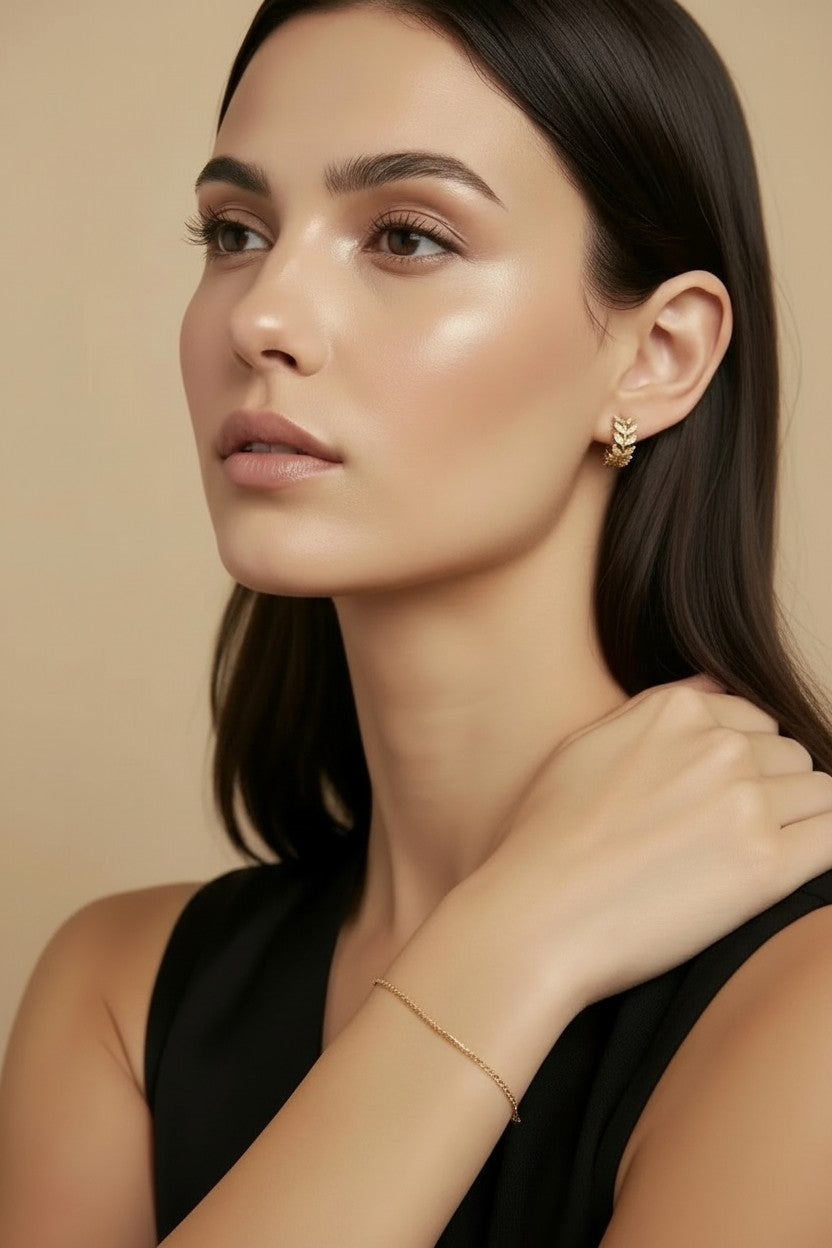 18k Gold Filled Thin Chain Bracelet | Imperceptibly Yours