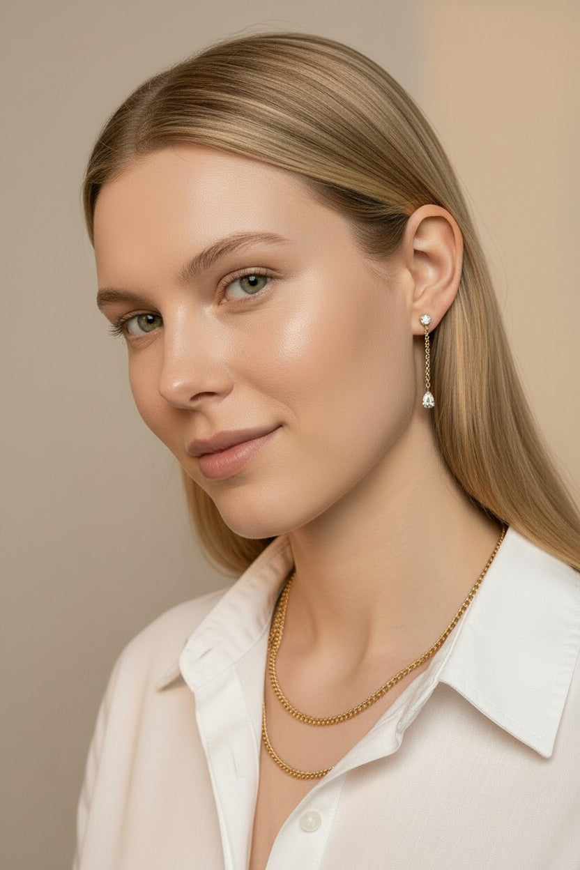 18k Gold Filled Cuban Chain Necklace | Fine Quality Essential