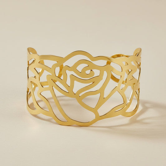 Delicate Rose Cuff