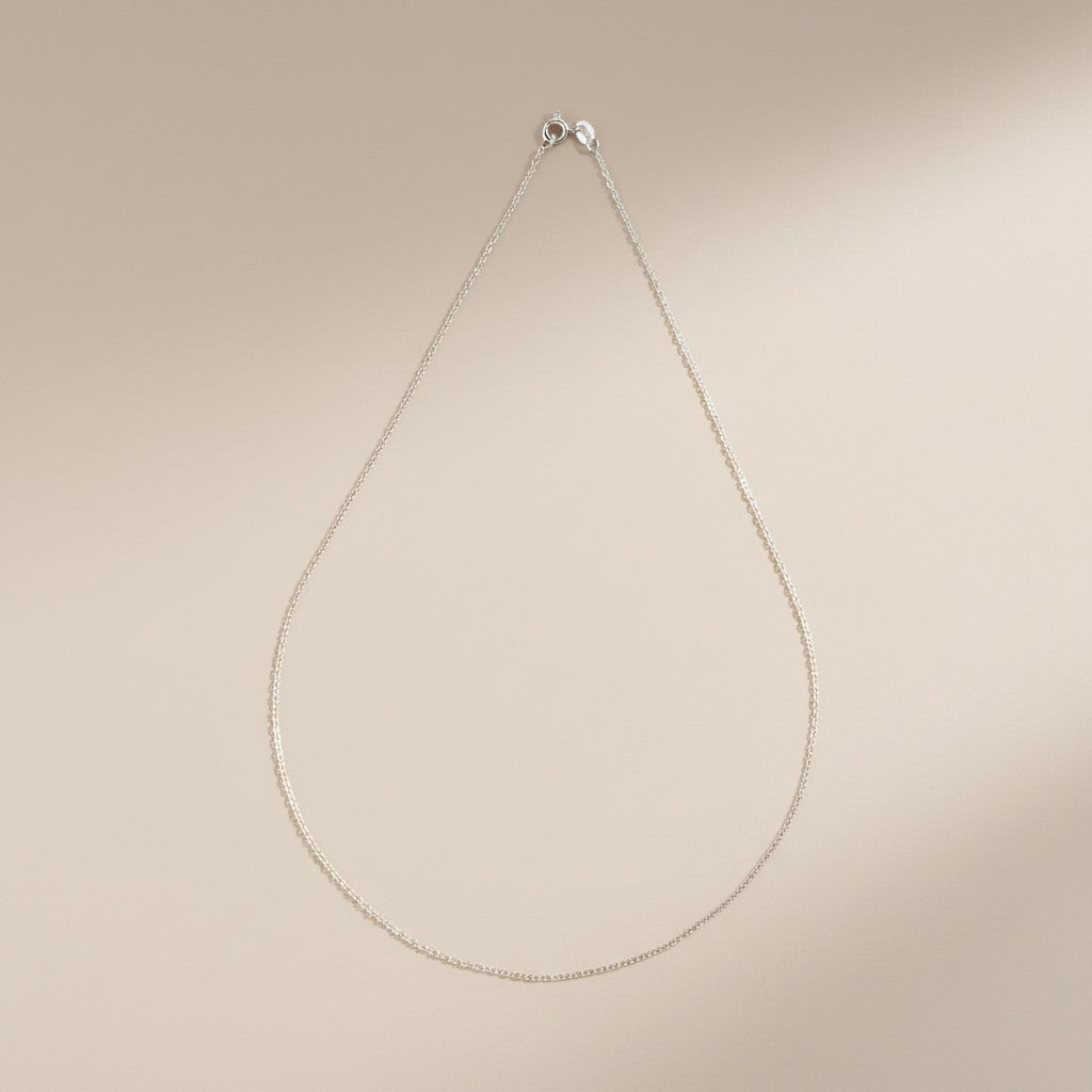 🔗 Sterling Silver Cable Chain Necklace — Five Lengths, One Perfectly Essential Chain
