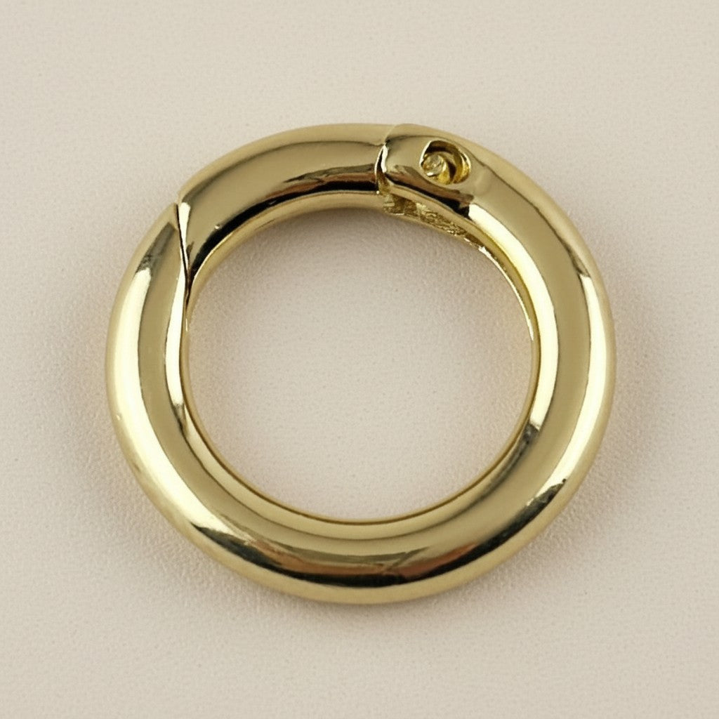 18k Gold Filled Connector Carabiner For Chains, Charms & Pendants
