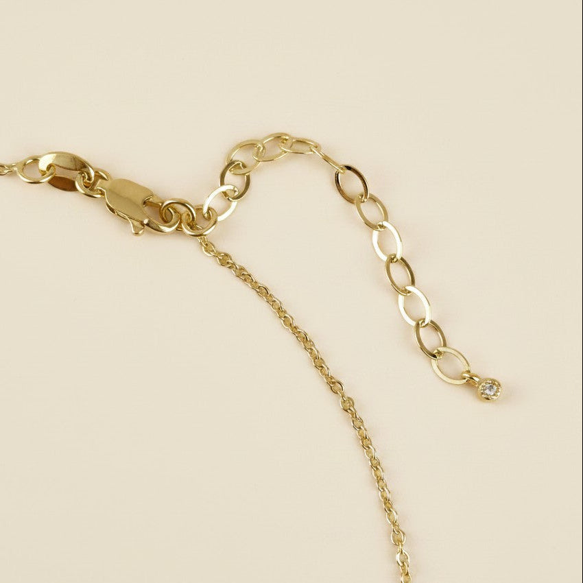 18k Gold Filled CZ Hamsa Hand Necklace | Ancient Protection, Modern Elegance