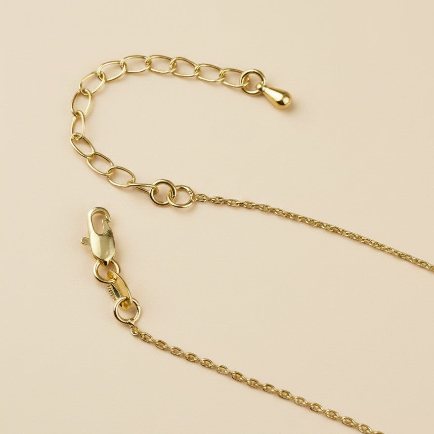 🕊️ 18k Gold Filled Mini Dove CZ Necklace — The Symbol of Peace, Framed in Sparkling Gold.