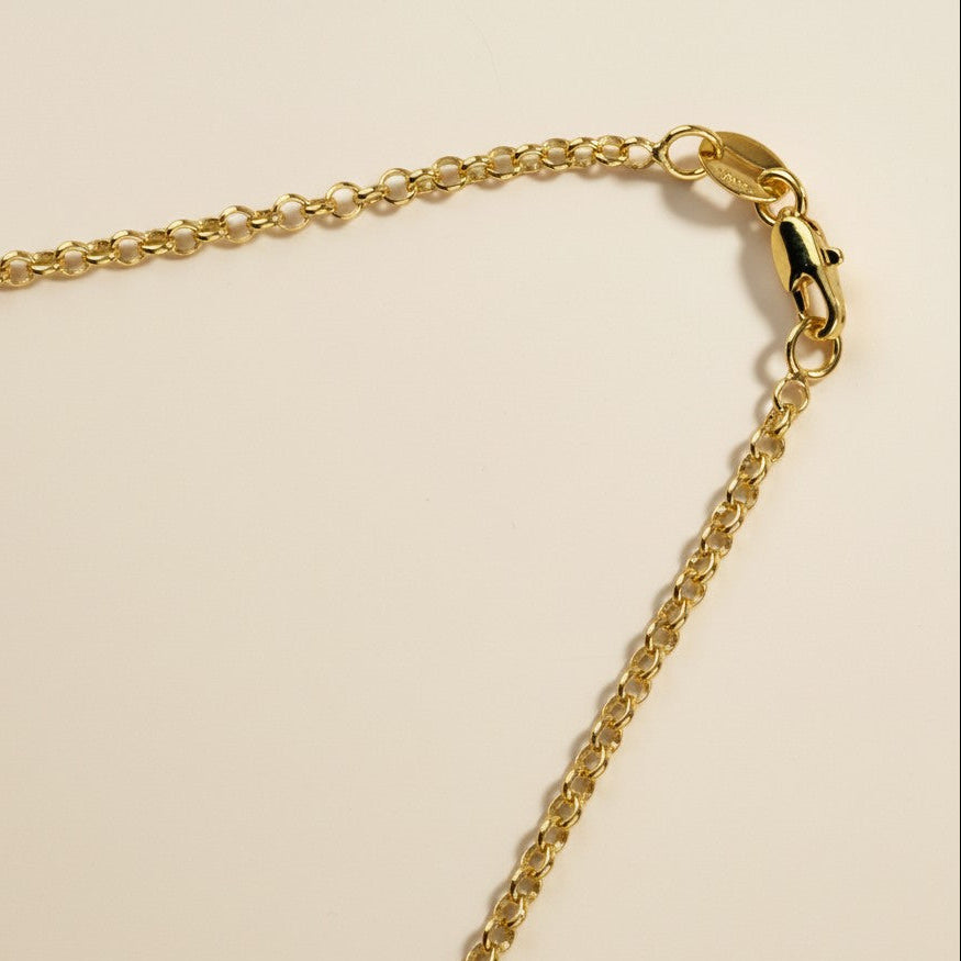 Rolo Chain Necklace for Women - Layering Chain for Pendants & Charms