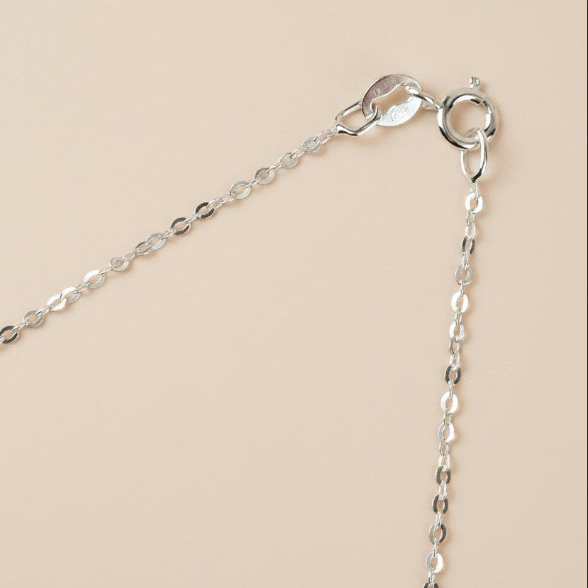 Sterling Silver Diamond Cut Forzatina Link 1.4mm