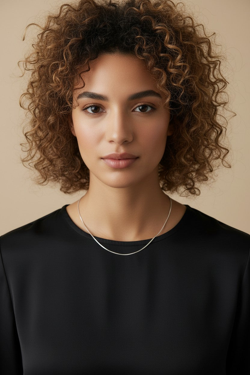 Sterling Silver Box Chain Necklace — The Chain That Disappears. And Makes Your Pendant Everything.