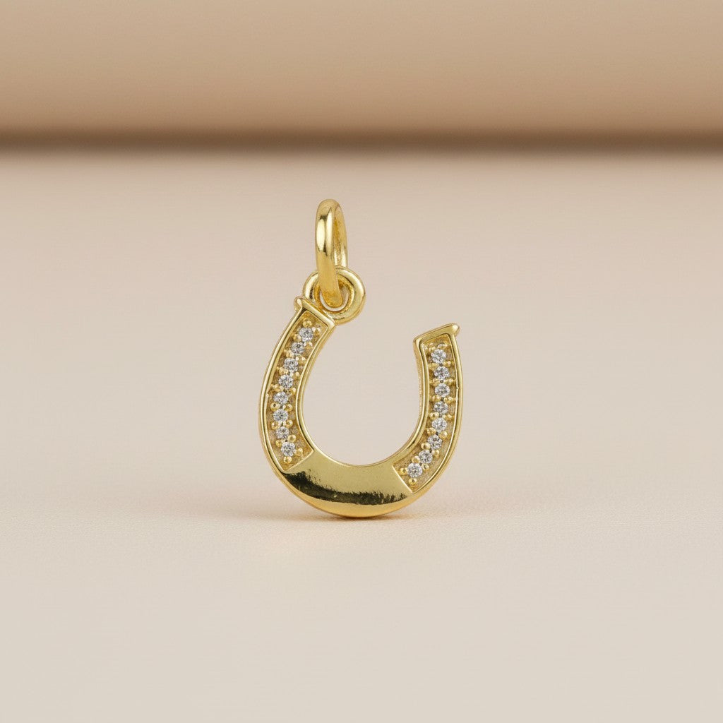 18k Gold Filled Horseshoe Charm — Carry Your Luck in Gold, Every Single Day