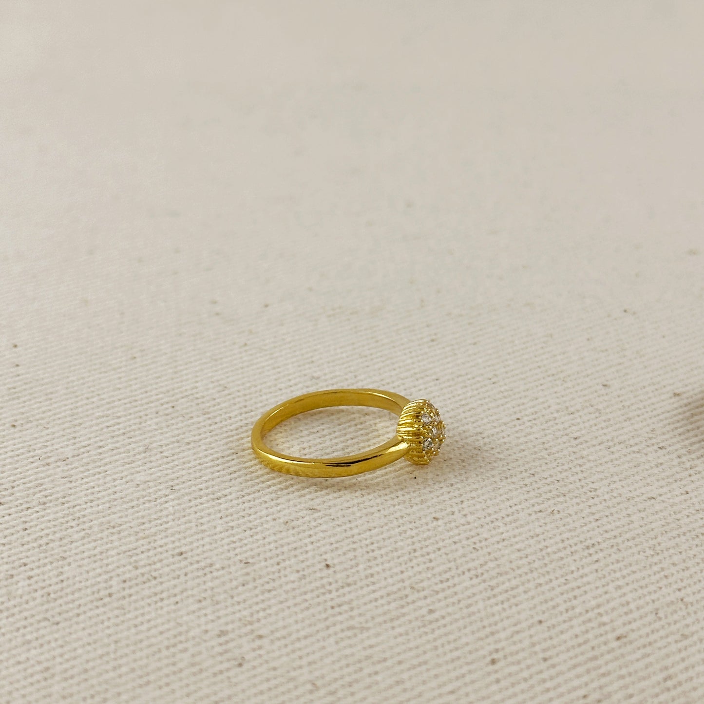 CZ Dome Ring