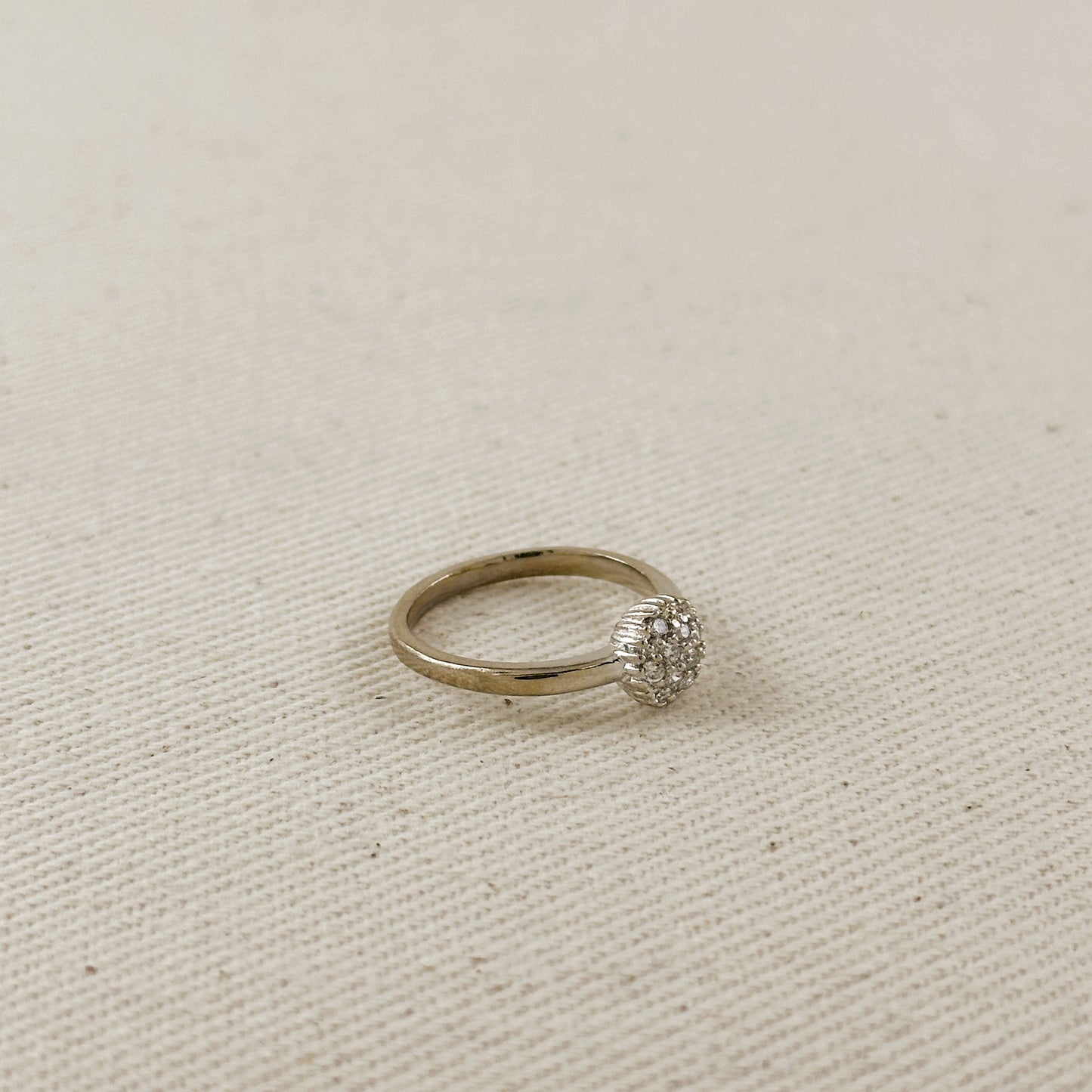 CZ Dome Ring