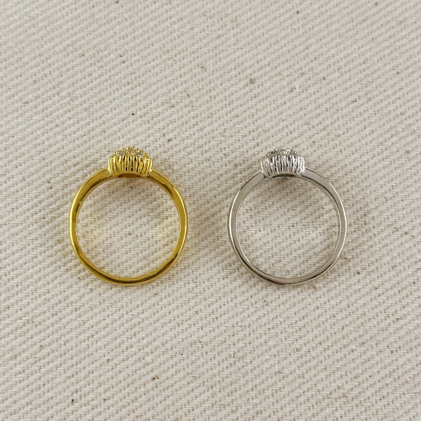 CZ Dome Ring