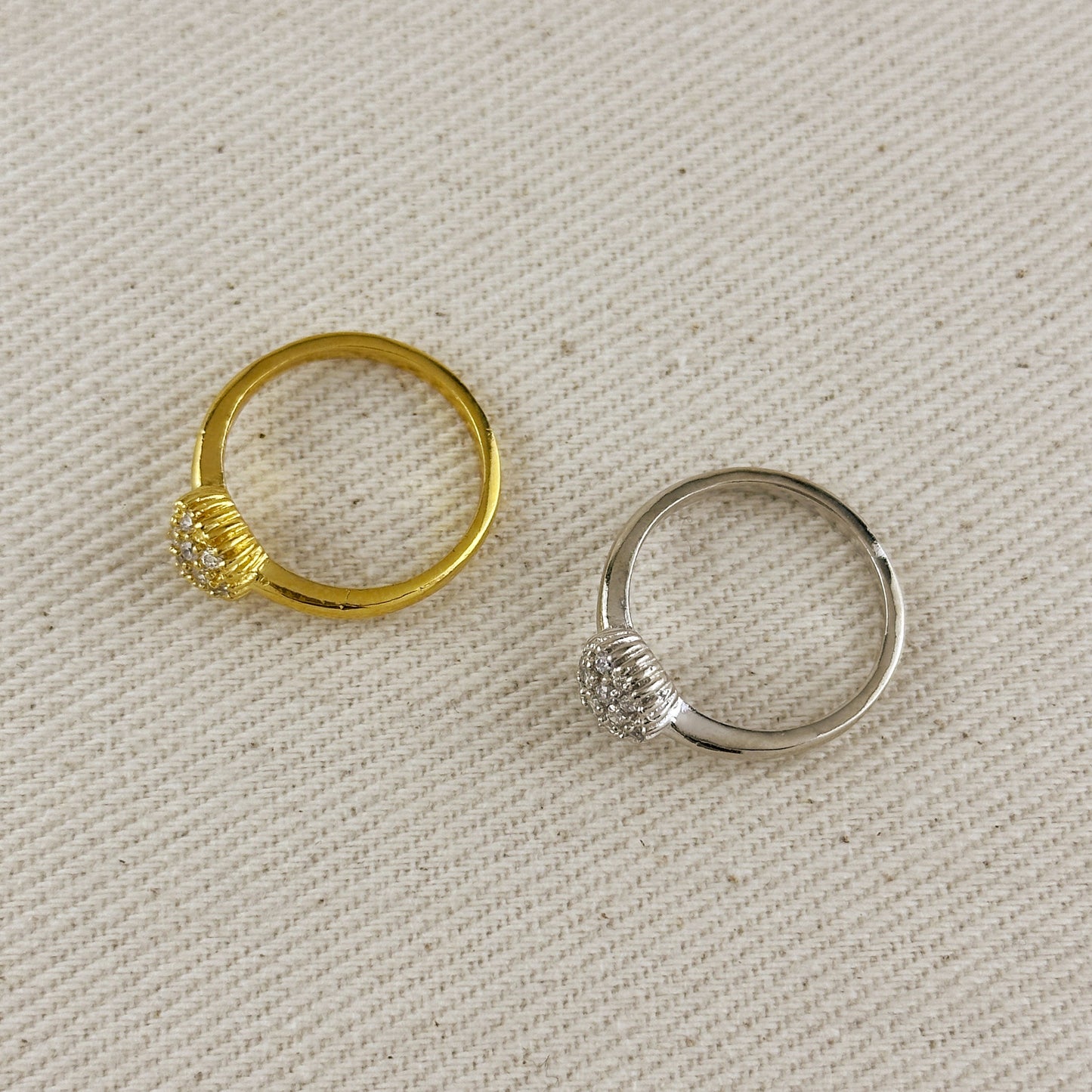 CZ Dome Ring