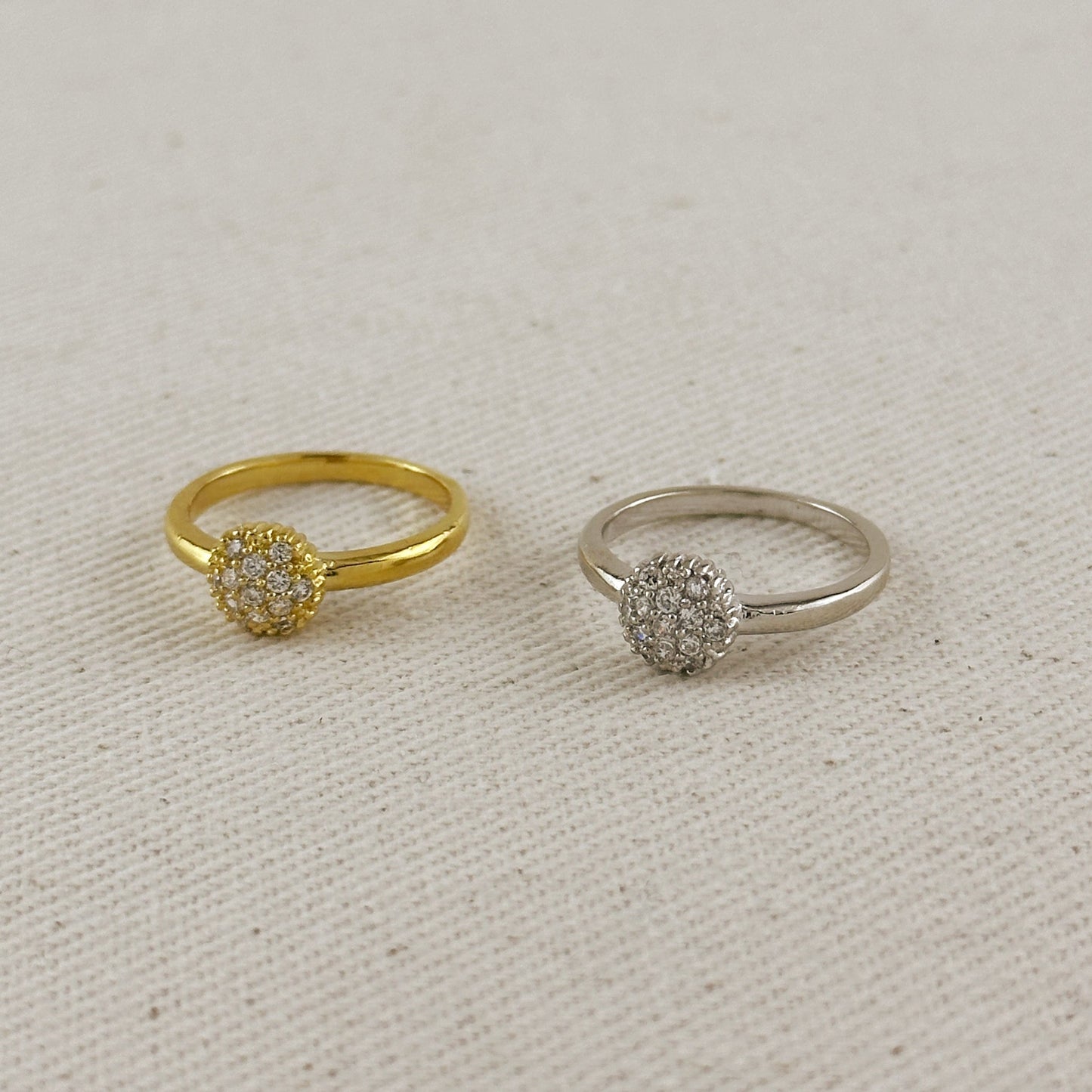 CZ Dome Ring