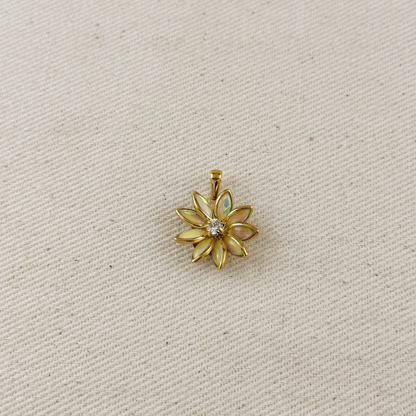Colorful Flower Pendant