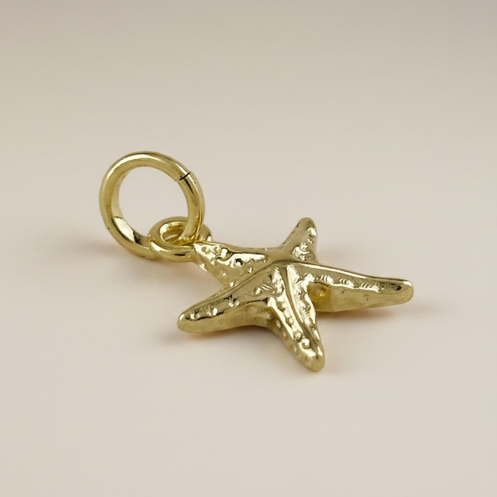 🌟 18k Gold Filled Sea Star Charm — Carry the Shore With You, Always