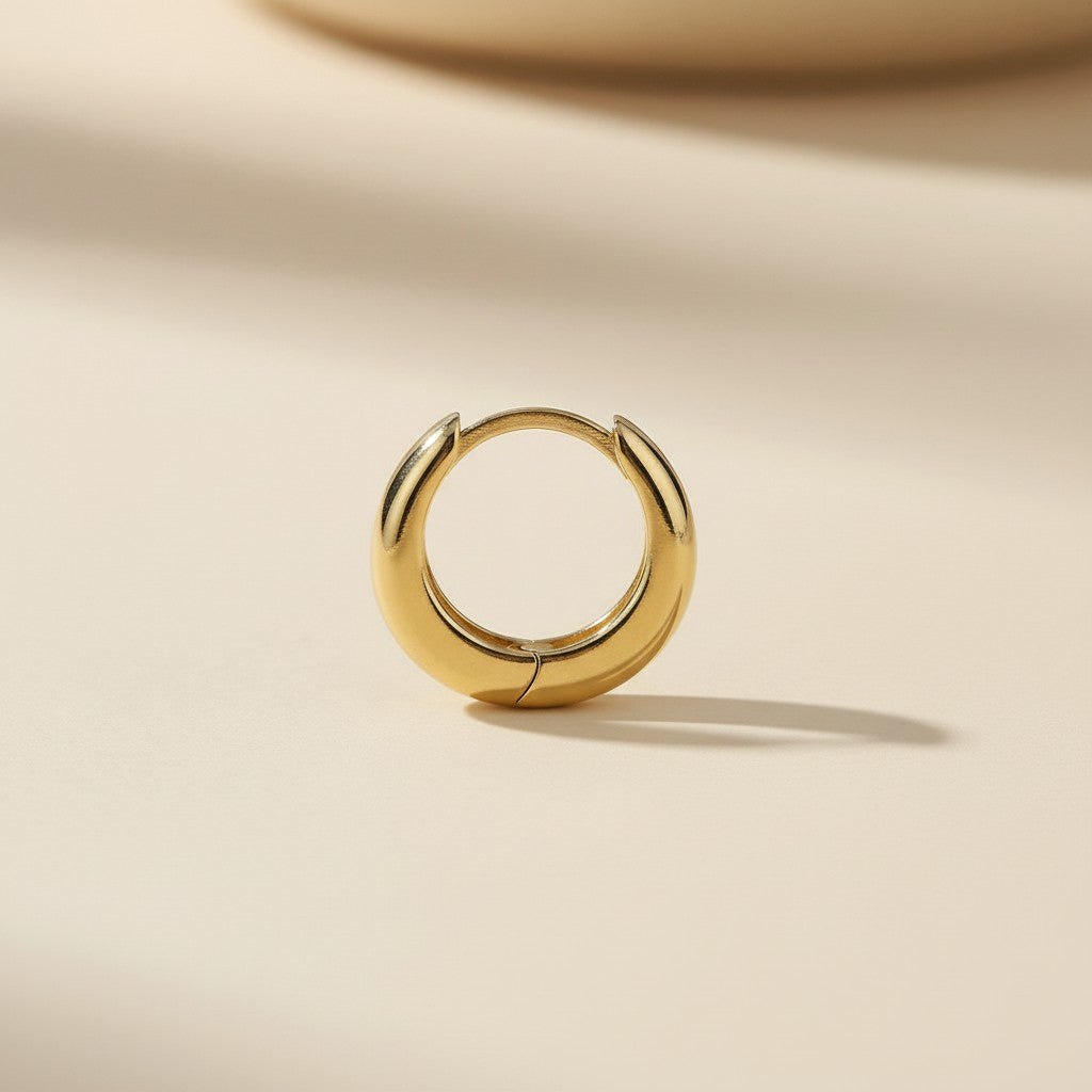 British Closure Clicker Hoop Earrings - Finally, Hoops That's a Breeze to Put On.