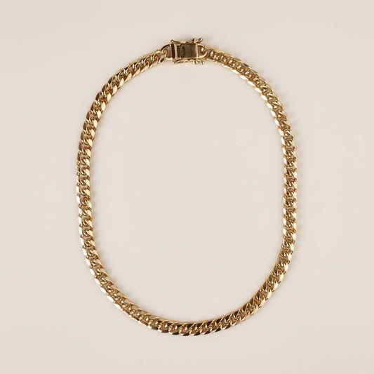 18k Gold Filled 7mm Chunky Cuban Necklace | Bold, Secure, Built to Last