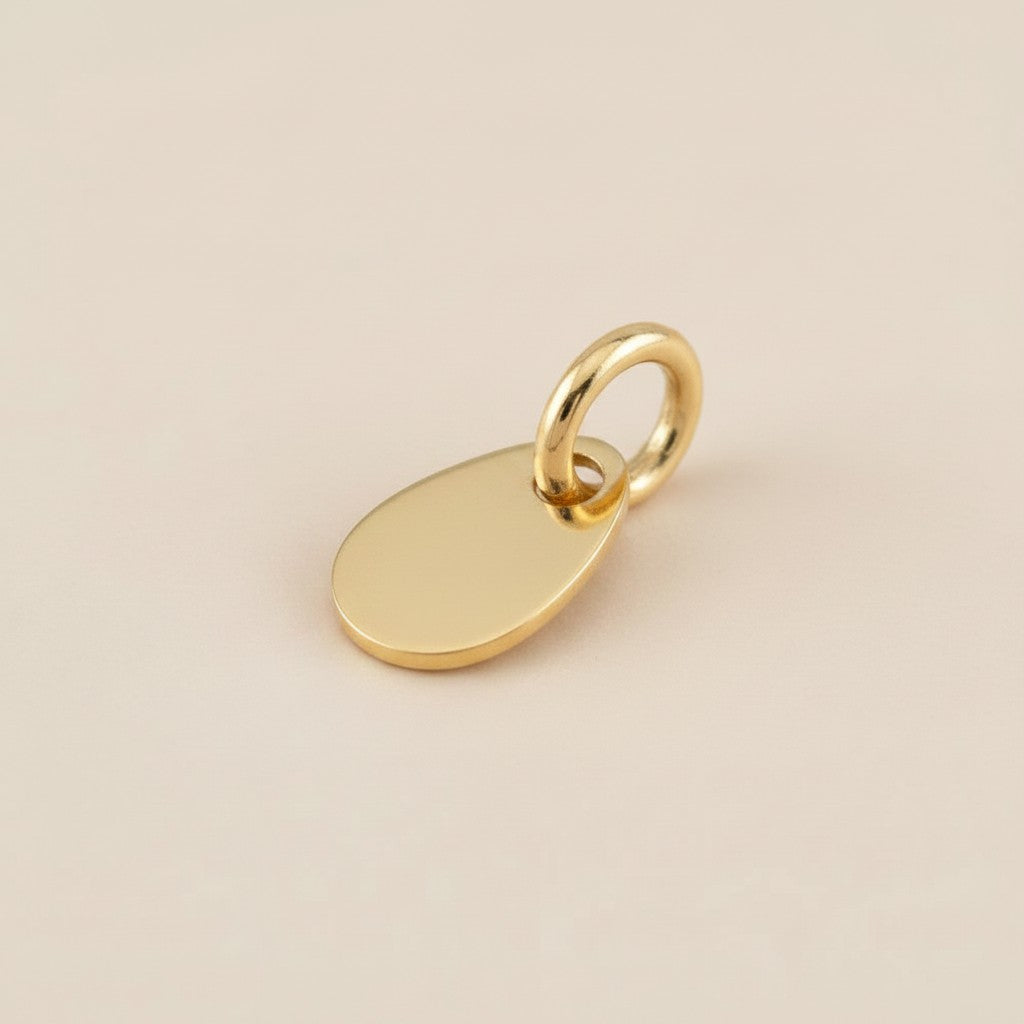 18k Gold Filled Blank Tag Findings | DIY Jewelry Component