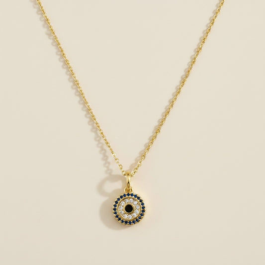 18k Gold Filled Protection Mandala Necklace | Symbolic & Sophisticated