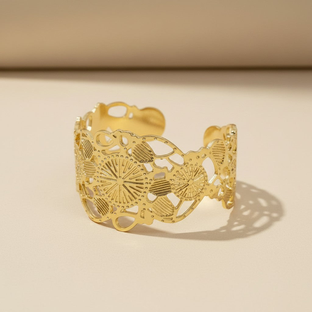 18k Gold Filled Ramos Pierre Renoir Ring | Artful Elegance