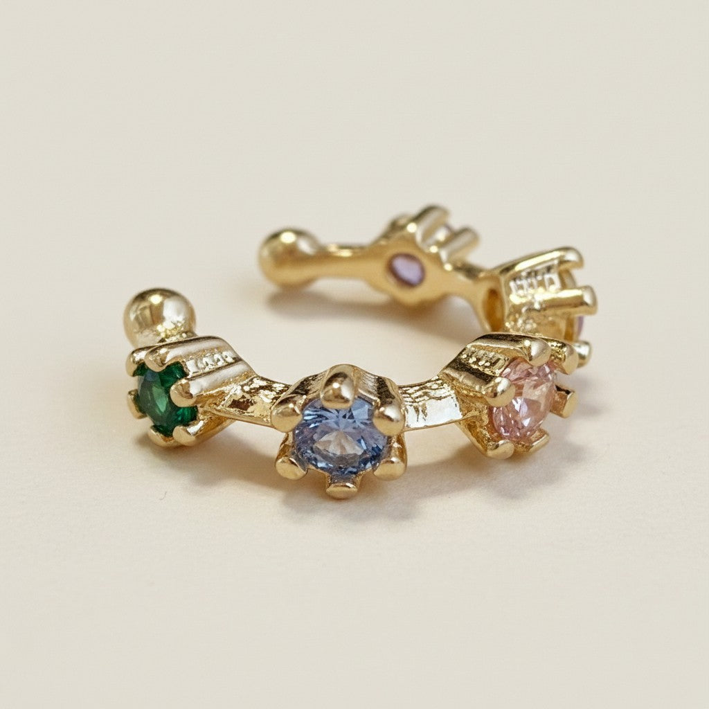 18k Gold Filled Mini Drop Earring Charm | Subtle Sophistication for Your Hoop