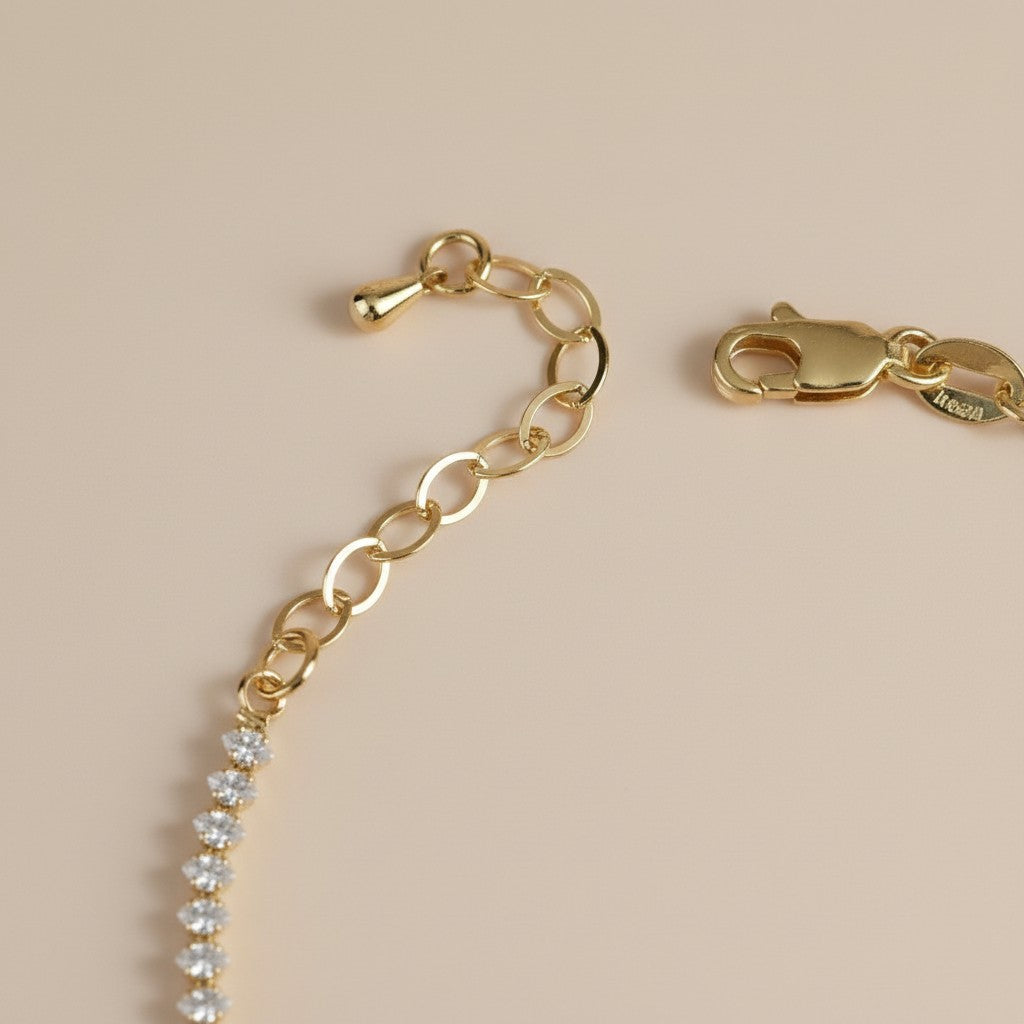 Marquise Tennis Bracelet - Dazzling Elegance That Commands Attention