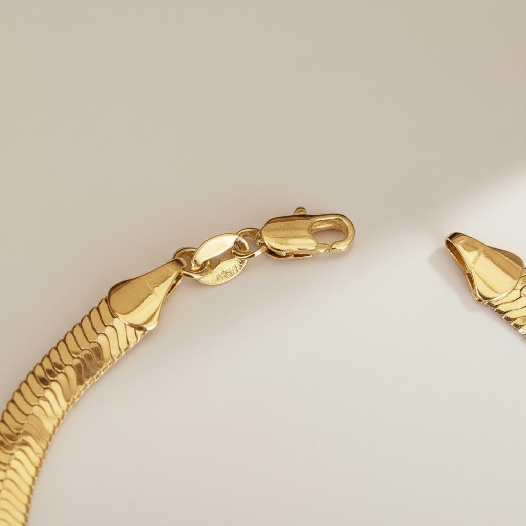 Herringbone Chain Bracelet - Waterproof Luxury Bracelet for Women