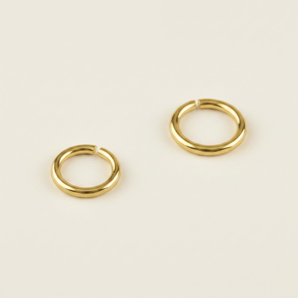 18k Gold Filled Click-and-Lock Bail | Iconic DIY Jewelry Component