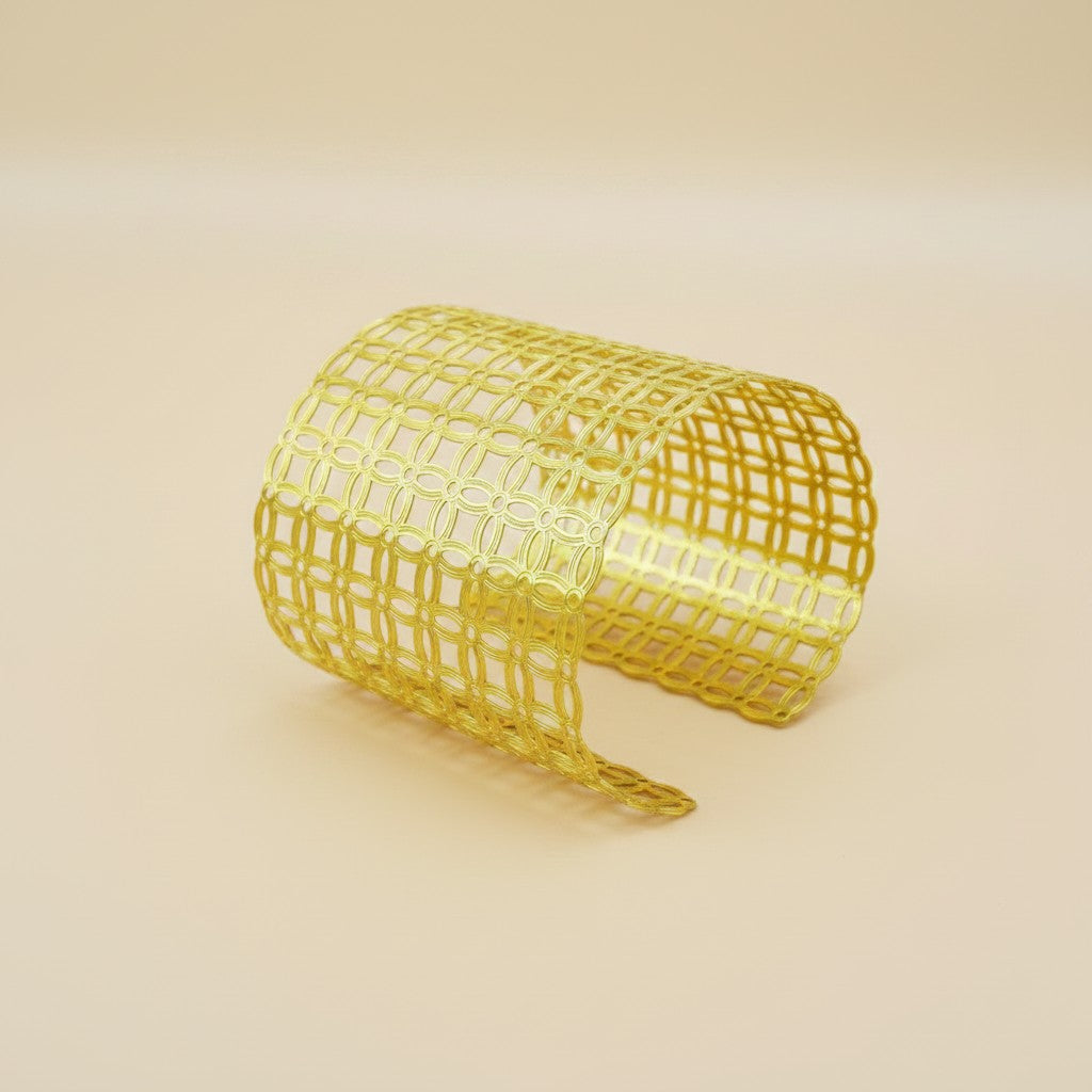 Squared Pattern Cuff