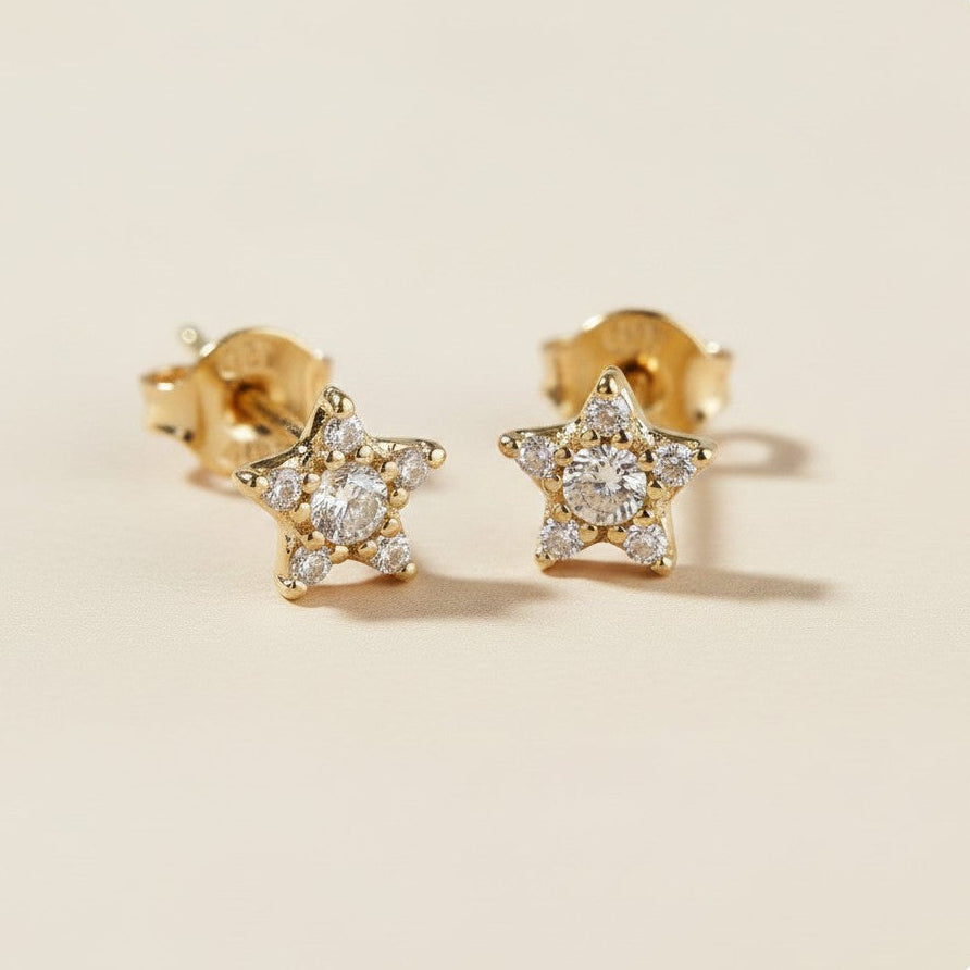 Mini CZ Star Stud