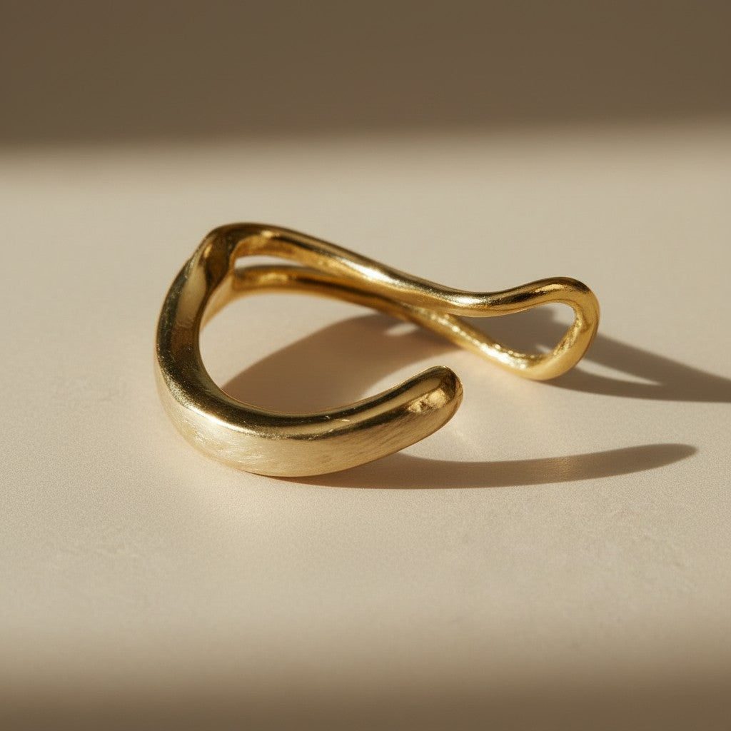 Delicate Gold Ear Cuff for Women - No Piercing Earring | Minimalist Jewelry