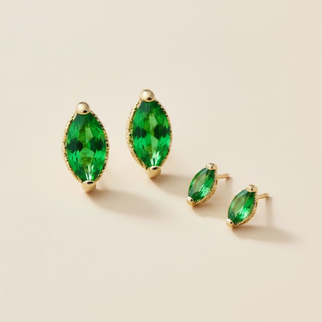 ✨ 18k Gold Filled CZ Chandelier Earrings — Two Tiers. Fully Set. Completely Dazzling.