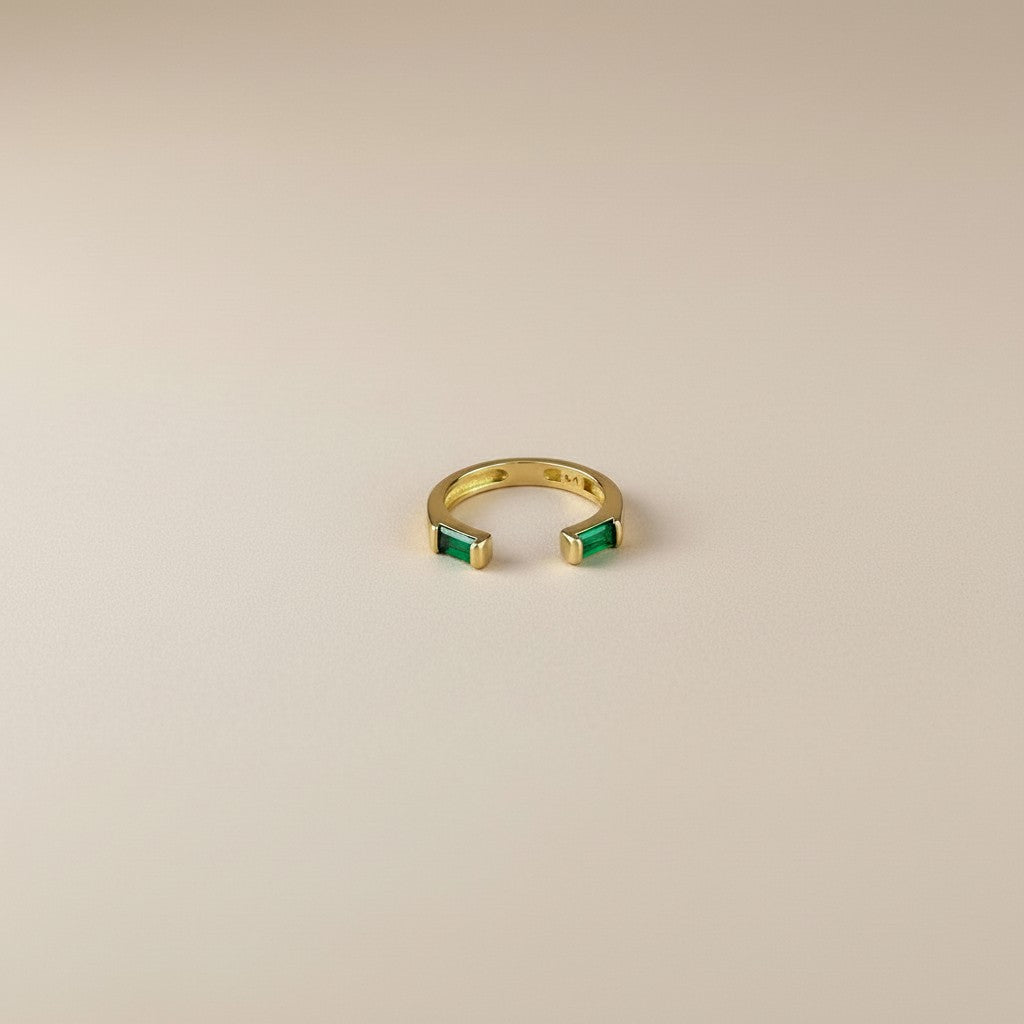 Baguette CZ Band Ring | AAAAA Quality | Stackable Ring for Women