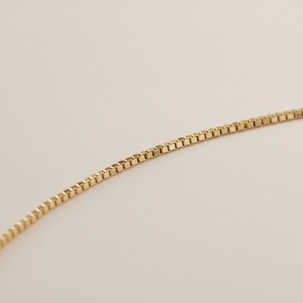 Delicate Box Chain Bracelet - Minimalist Everyday Jewelry for Women