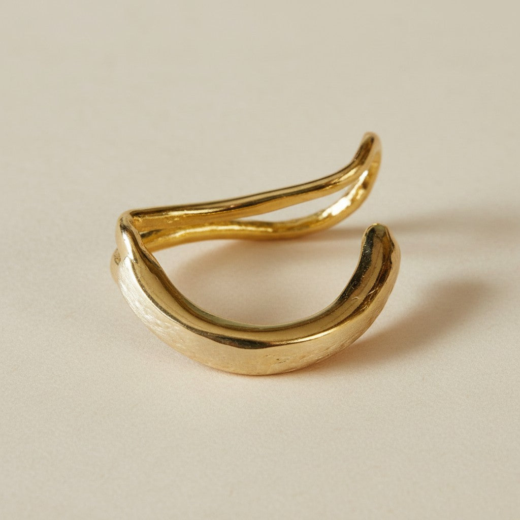 Delicate Gold Ear Cuff for Women - No Piercing Earring | Minimalist Jewelry