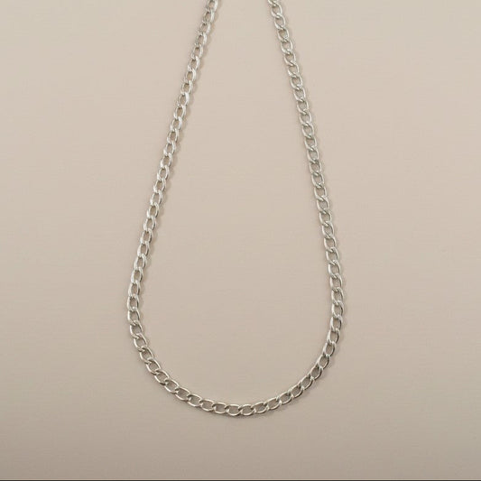 Sterling Silver Curb Chain 6.2mm